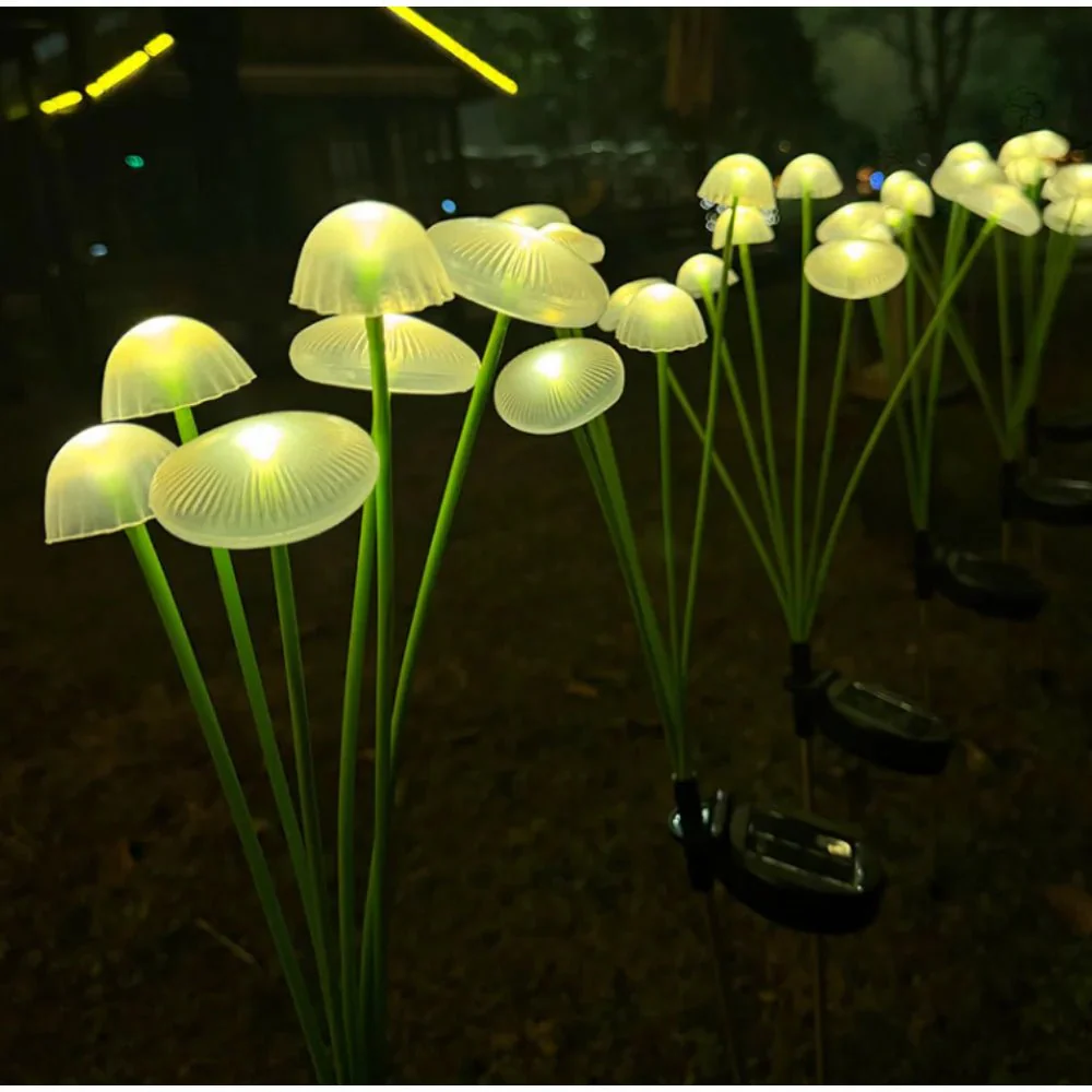 FORESTSHINE – Weather-resistant 10-LED Mushroom Lights Set for Outdoor Areas - Image 7