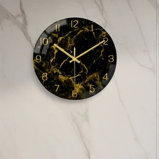 FRAMECLOCK – Modern wall art clock with glass design for stylish room accents