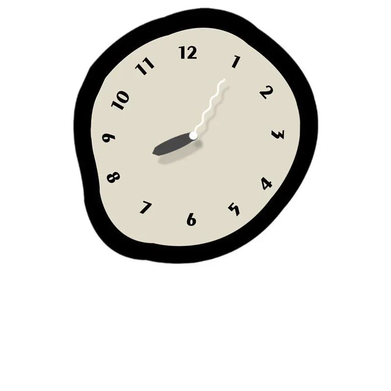 FREEFORM – Irregular Wall Clock with Silent Movement - Image 6