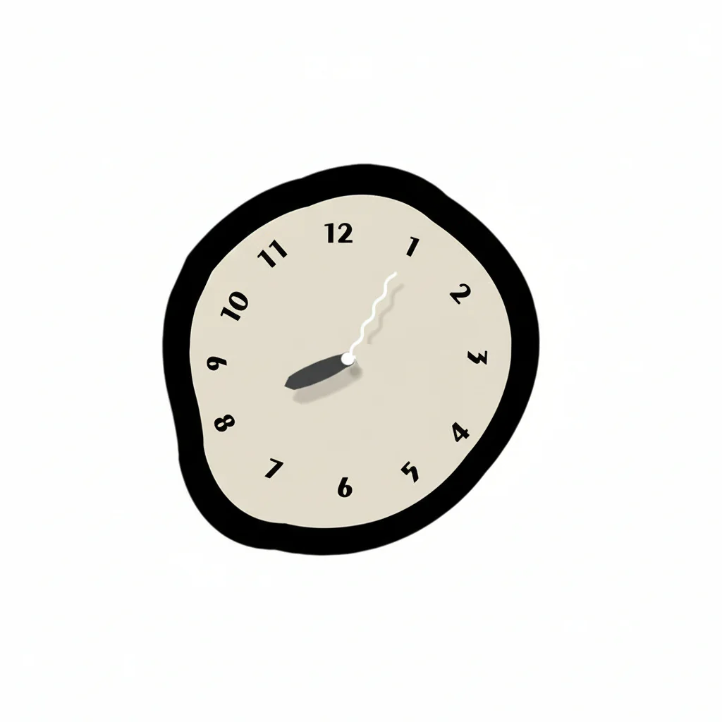 FREEFORM – Irregular Wall Clock with Silent Movement - Image 8