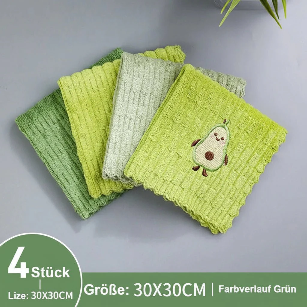 FRESHKITCHEN - Avocado Cleaning Wipes 4-Pack Highly Absorbent - Image 4