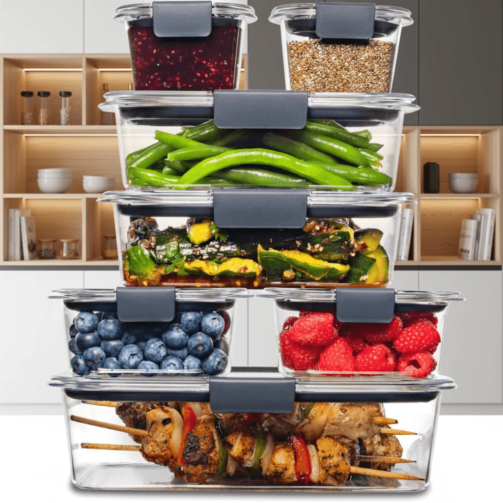 FRESHLOCK – BPA-free meal preparation containers with set of 7 - Image 6