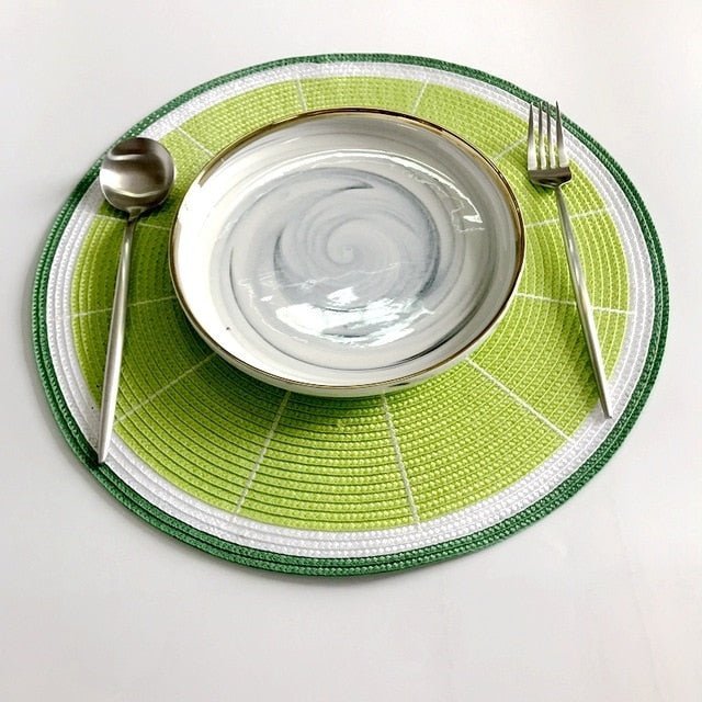 FRESHMATS – Decorative placemat set with fruit motifs