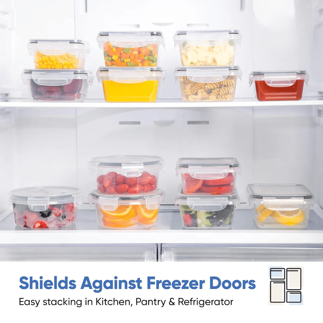 FRESHSTACK – 16 Airtight Storage Boxes for Stylish Kitchen Organization - Image 8