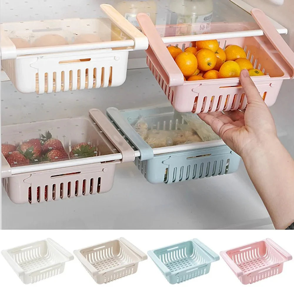 FRIDGEDRAW – Pull-out hanging box for eggs, fruit & kitchen organization - Image 3