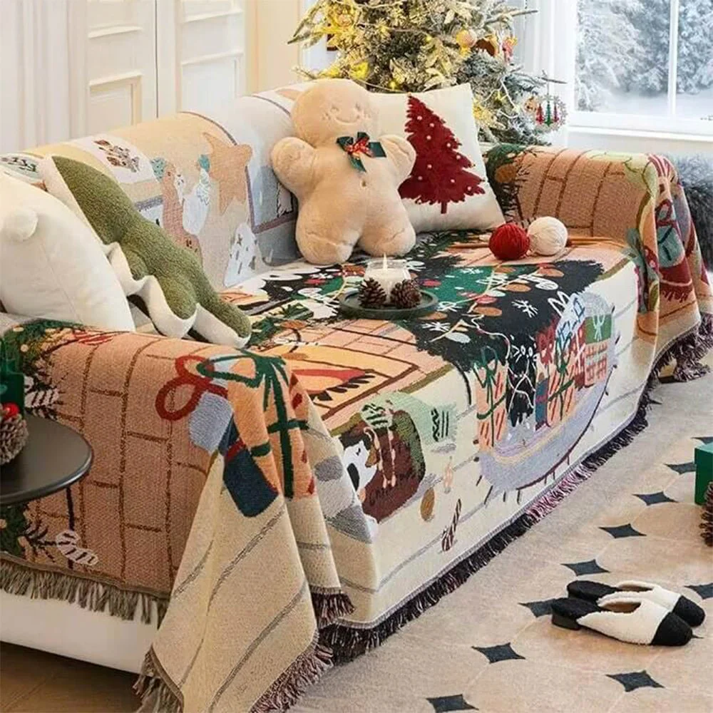 FROSTSOFA – Easy-care Christmas slipcover for sofas - Image 2