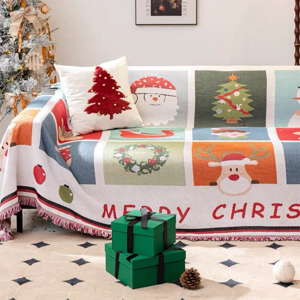 FROSTSOFA – Easy-care Christmas slipcover for sofas - Image 3