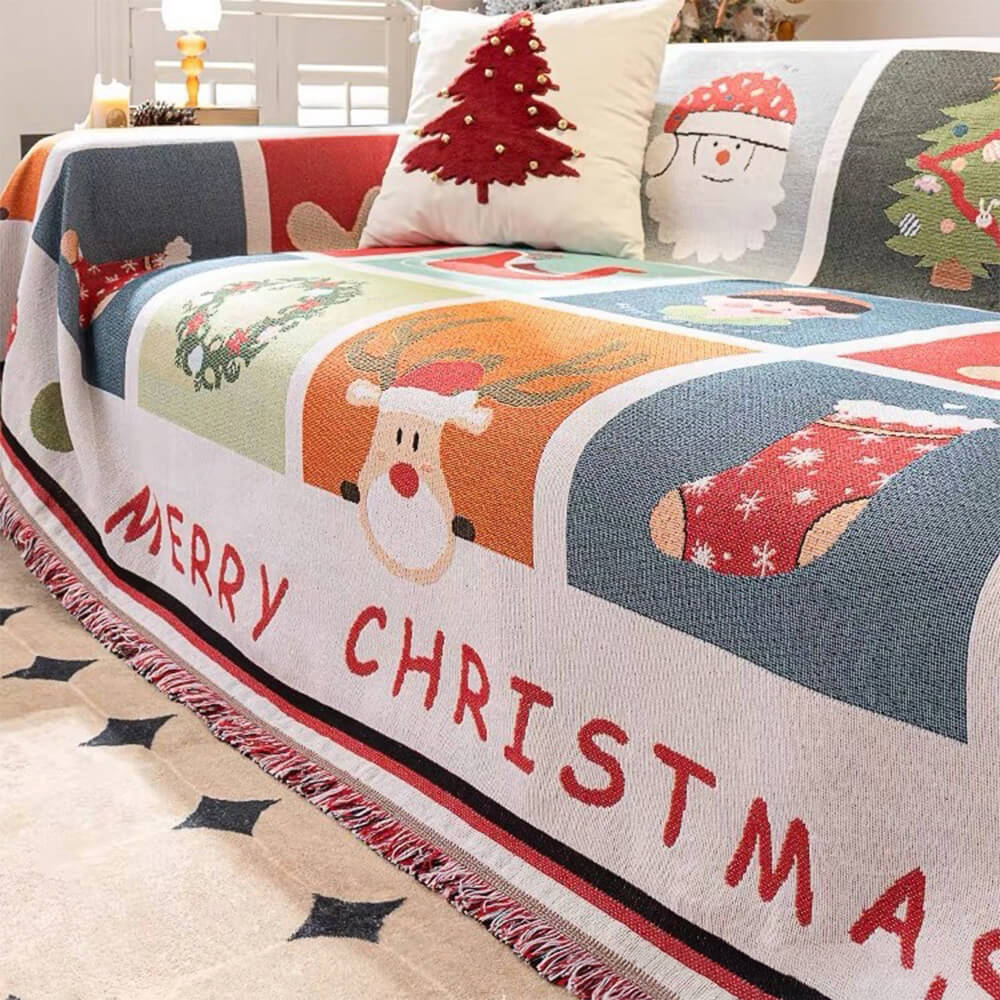 FROSTSOFA – Easy-care Christmas slipcover for sofas - Image 4