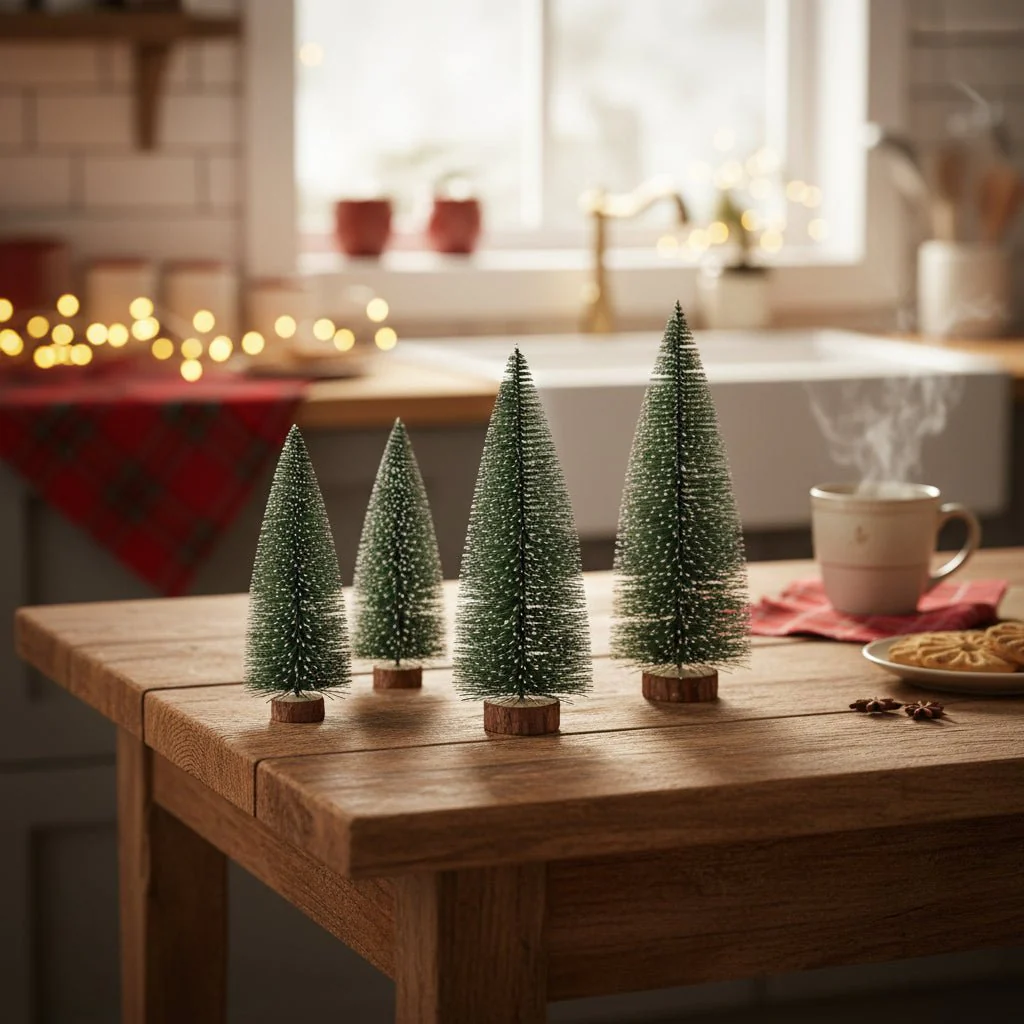 FROSTYFIR – Snow-covered Mini Christmas Tree for Table & Room Decor - Image 3