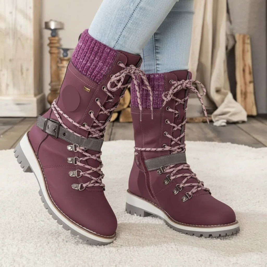 FROSTYNX – Women's Orthopedic Winter Boots with Waterproof Design and Thermal Lining - Image 9