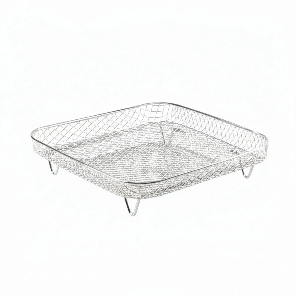 FRYMASTER – Non-stick air fryer baking sheet set with space-saving rack - Image 10