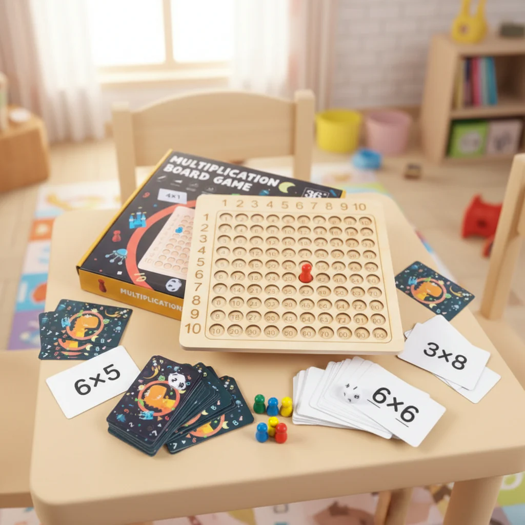 FunMath - wooden learning game for playful maths training - Image 2
