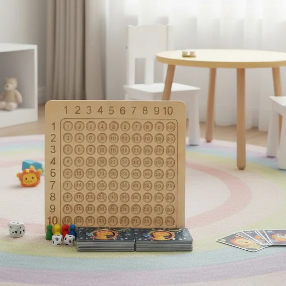 FunMath - wooden learning game for playful maths training - Image 3