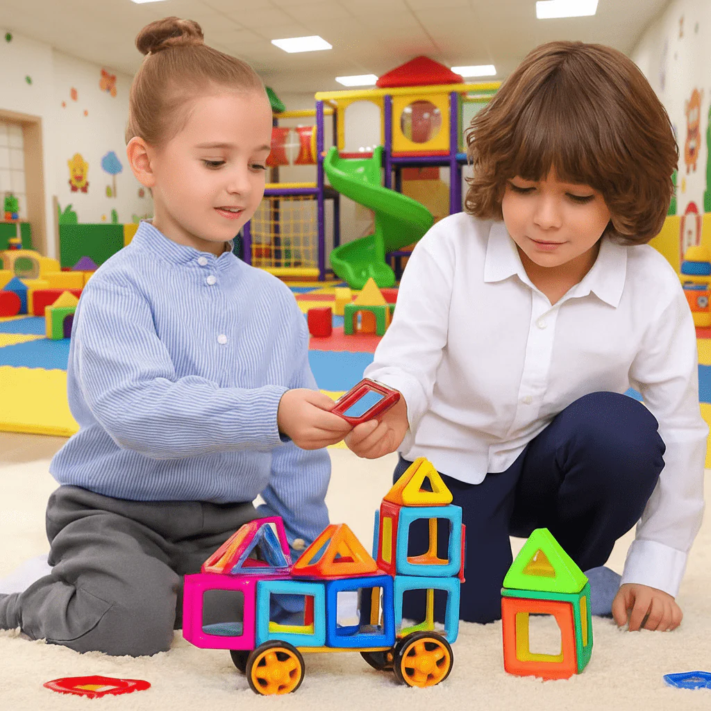 FUNNIBLOX – Creative magnetic building block set for children - Image 2