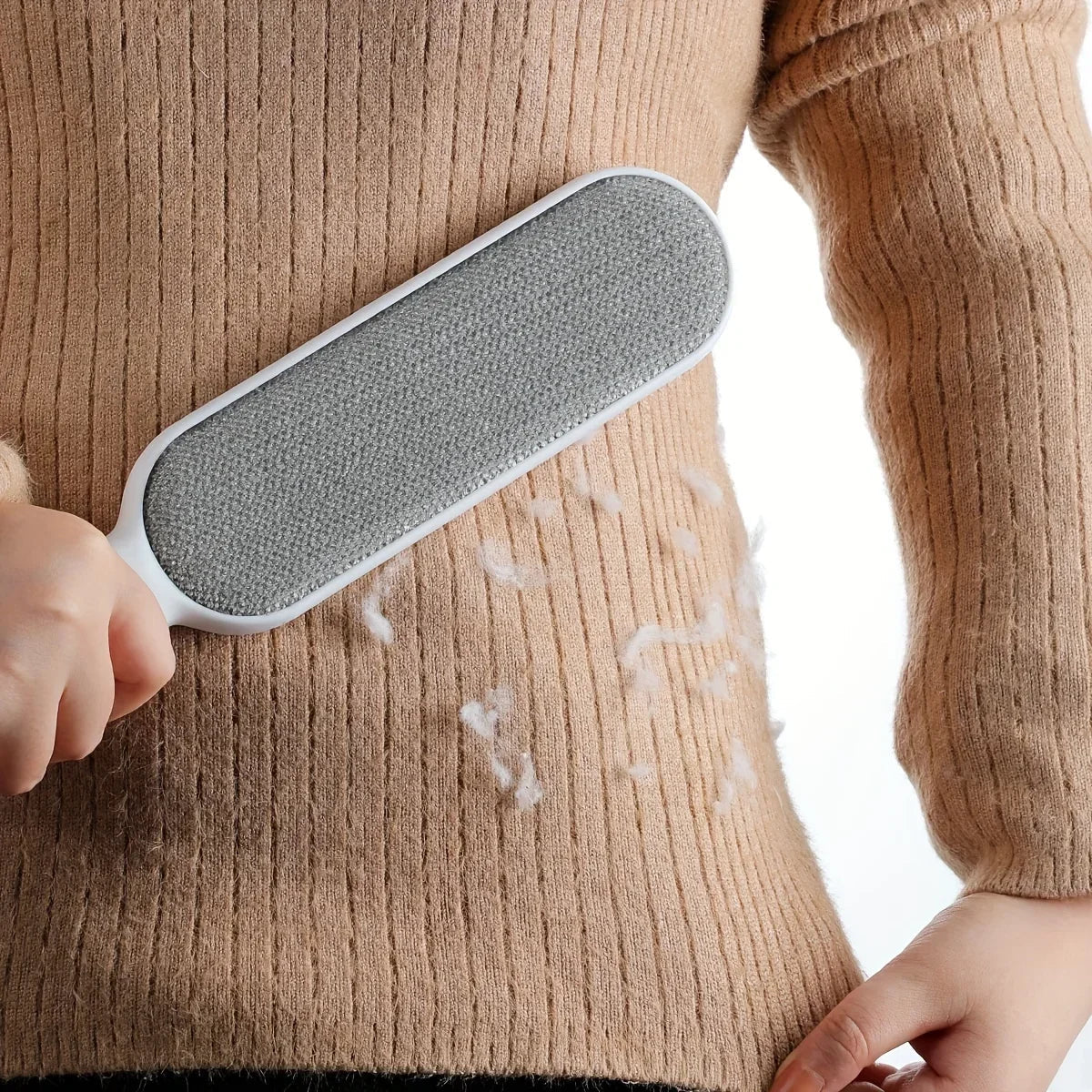 FURFLIP – Environmentally Friendly 2-Sided Pet Hair Brush with Reusable Lint Remover - Image 2