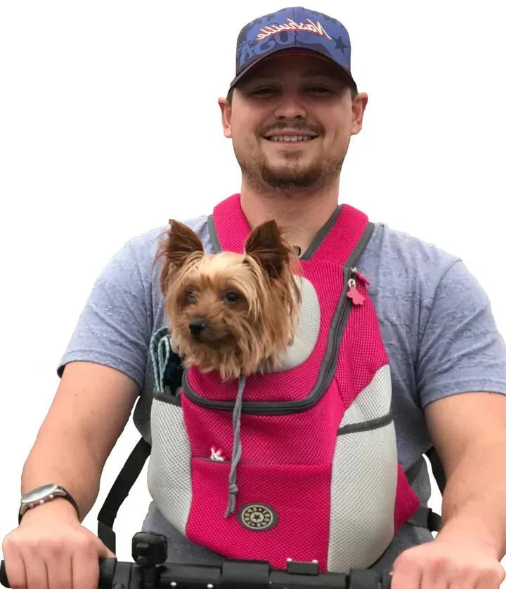 FURTRAVEL – Ventilated Pet Carrier Backpack with Adjustable Straps and Secure Safety Hook - Image 5