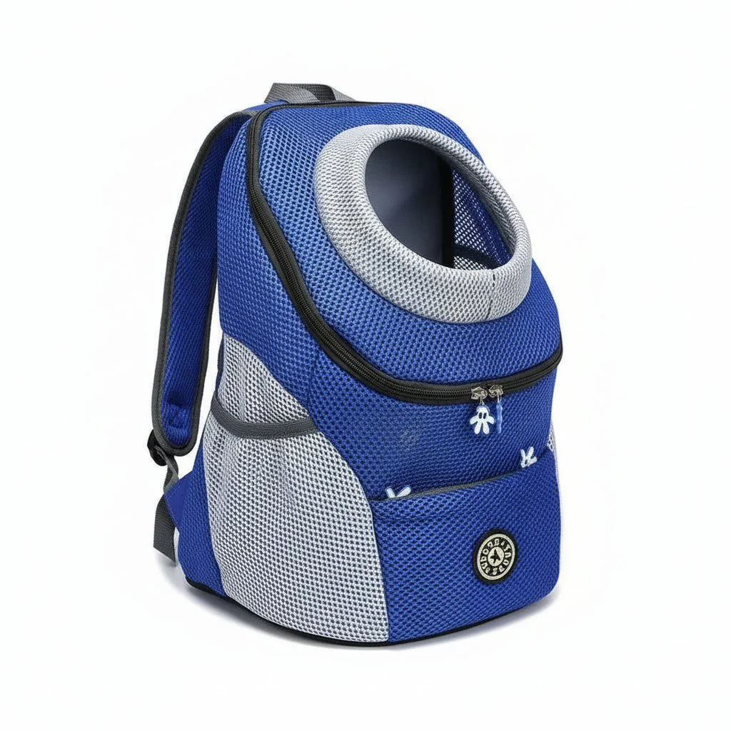 FURTRAVEL – Ventilated Pet Carrier Backpack with Adjustable Straps and Secure Safety Hook - Image 9