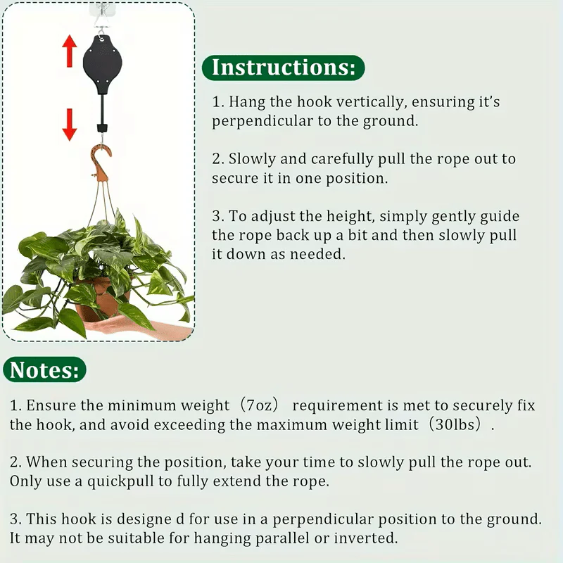 GARDENLIFT – Height-adjustable Hanging System for Plants & Birdhouses - Image 10
