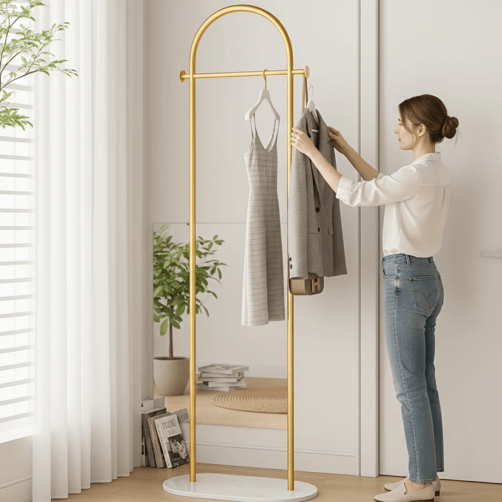 GARMENTARCH – Minimalist, freestanding clothes rack for your daily outfits - Image 2