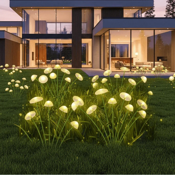 GARTENPERLE – Solar Jellyfish Mushroom Garden Light