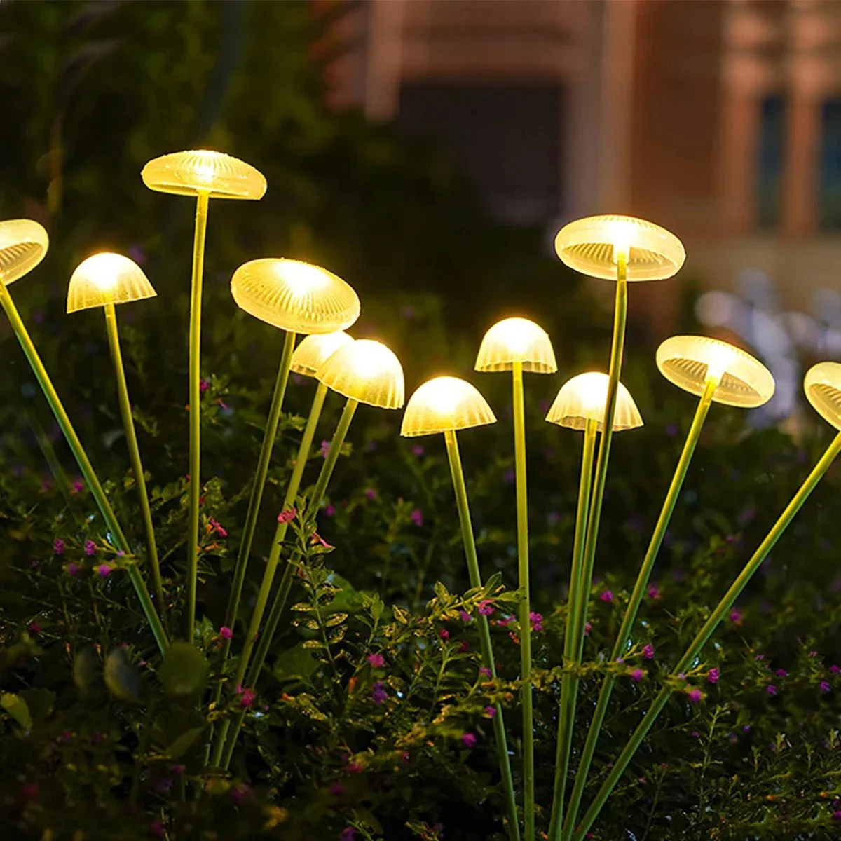 GARTENPERLE – Solar Jellyfish Mushroom Garden Light - Image 6