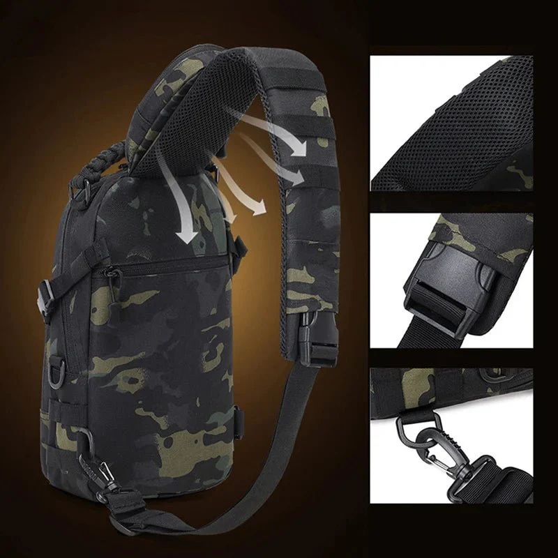 GEARSLING – MOLLE Shoulder Backpack for Hiking & Camping - Image 5
