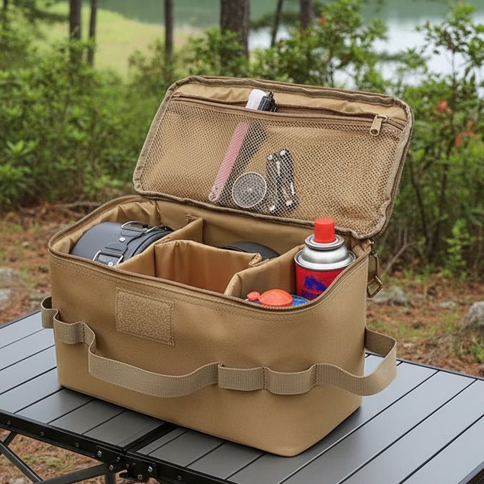 GEARTRUNK – Spacious Outdoor Storage Bag for Camping Equipment Made of Durable Oxford Fabric