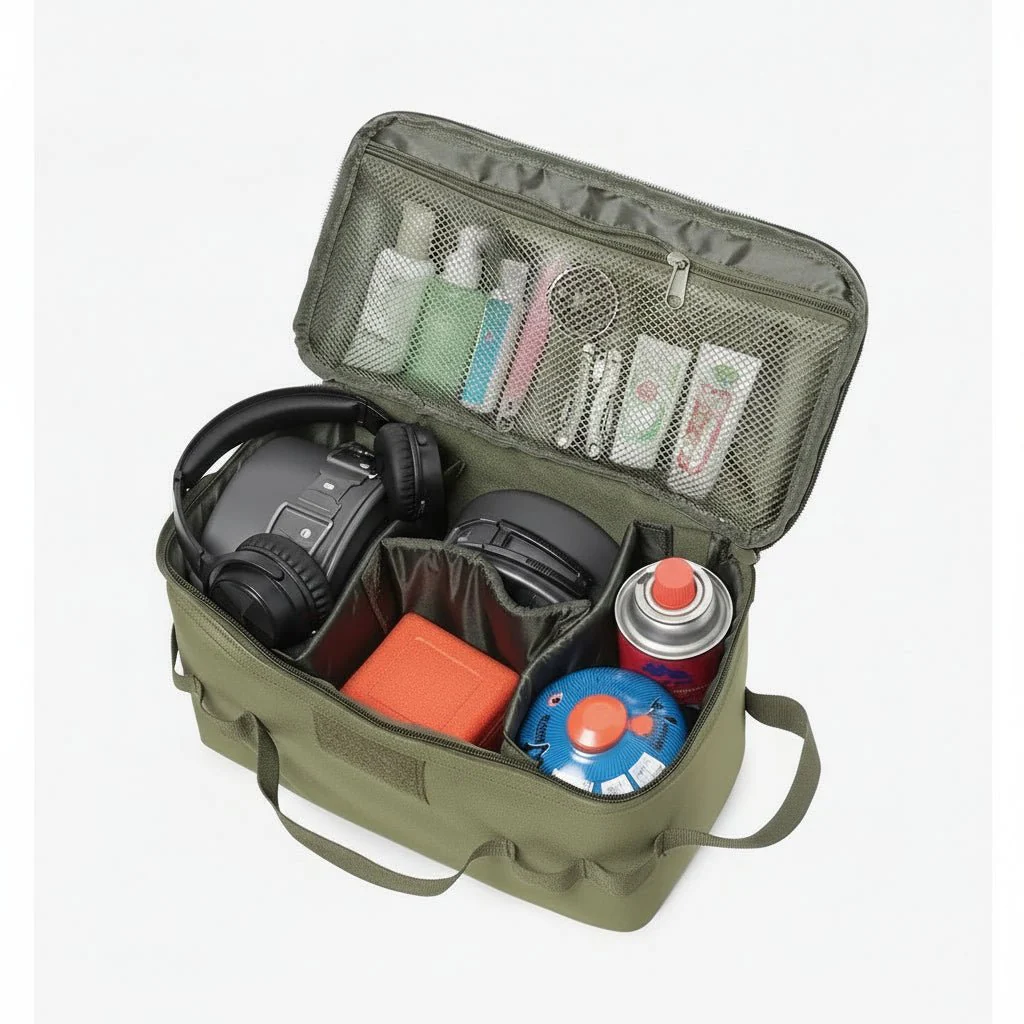 GEARTRUNK – Spacious Outdoor Storage Bag for Camping Equipment Made of Durable Oxford Fabric - Image 7