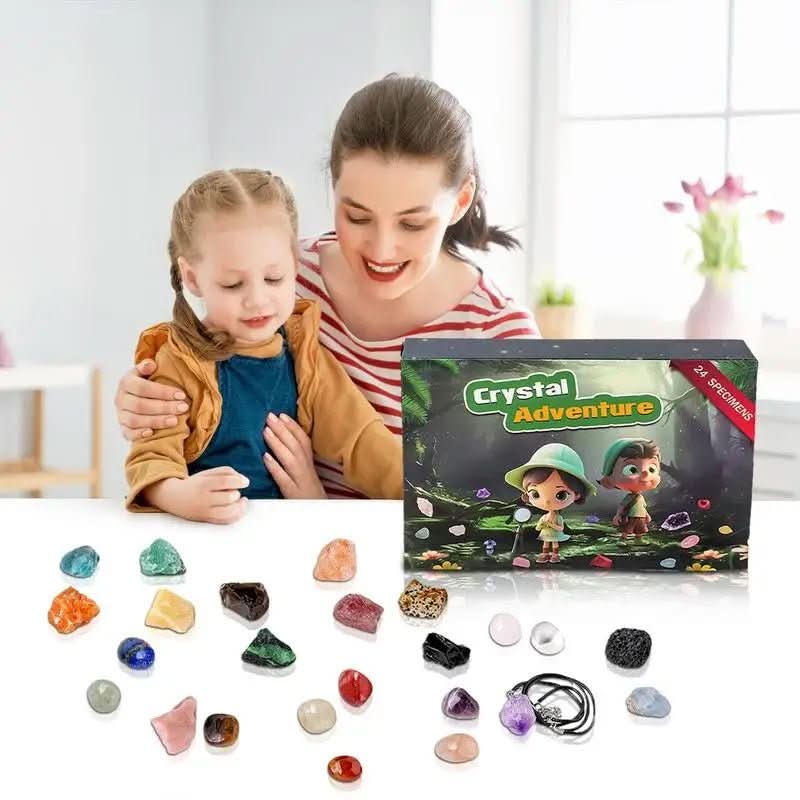 GemQuest Advent Calendar 2025 – 24 Natural Crystals for Discovery & Joy - Image 6