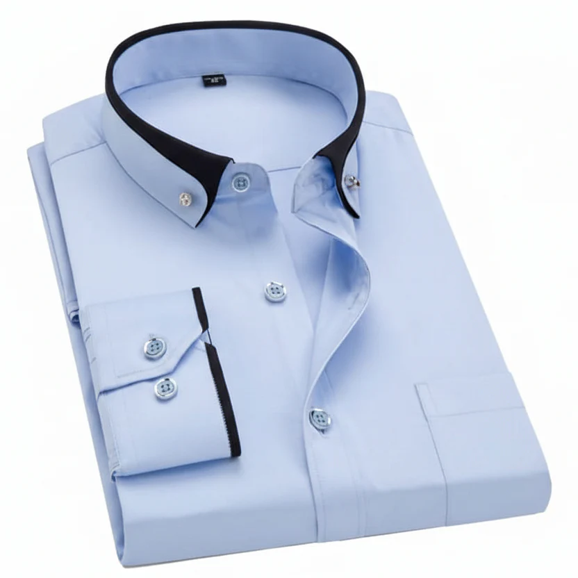 GENTLEFORM SHIRT - Elegant long-sleeved shirt for men with comfort & style - Image 8