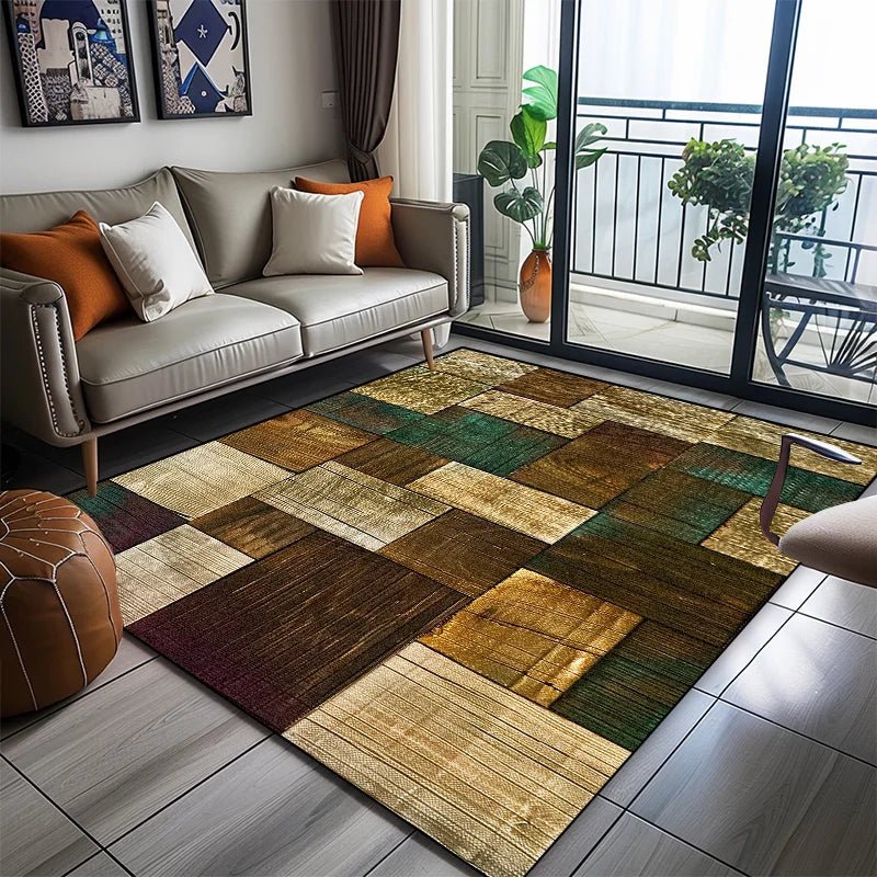 GEOMATIK INTERA – Stylish geometric rug for soft, non-slip living comfort - Image 2