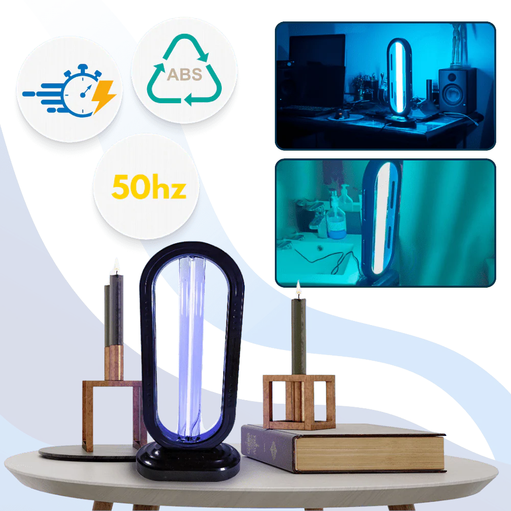 GERMZAP – Powerful UV Sterilization Lamp for Killing Bed Bugs and Bacteria - Image 8