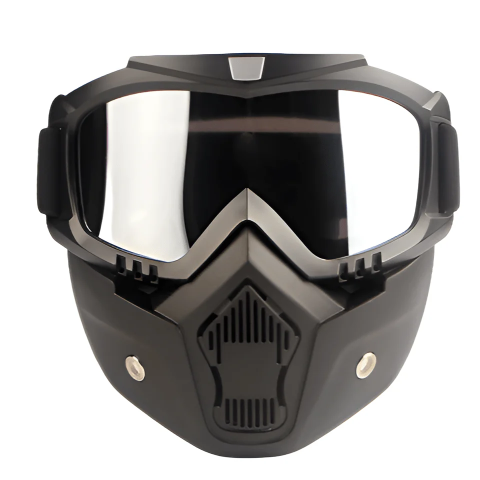 GLACIERMASK PRO – Full-face ski mask with shatterproof TPU frame & crystal-clear PC lens - Image 3