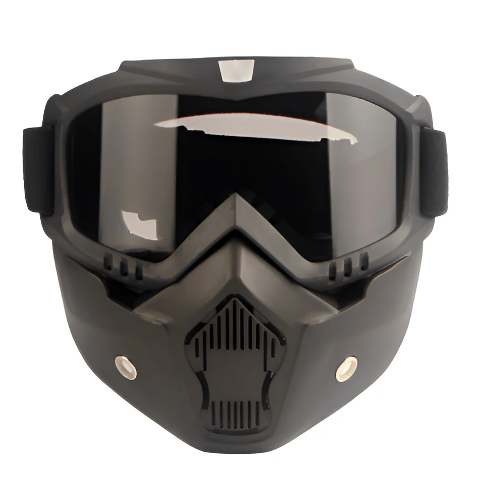GLACIERMASK PRO – Full-face ski mask with shatterproof TPU frame & crystal-clear PC lens - Image 4