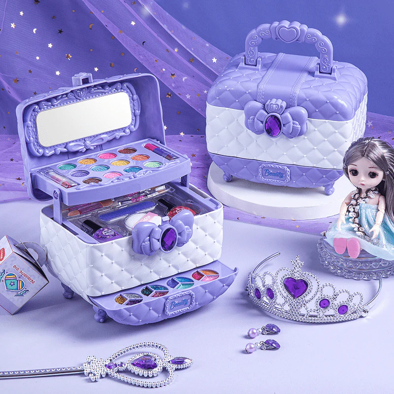 Glamour Beauty Kit - Washable make-up kit for children with bag - Image 5
