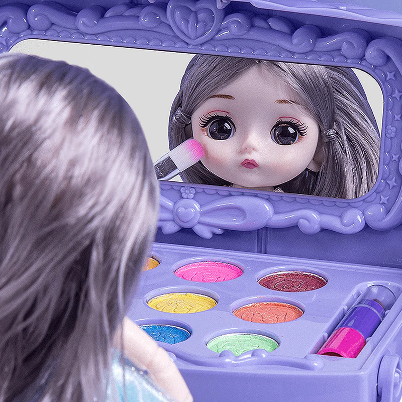 Glamour Beauty Kit - Washable make-up kit for children with bag - Image 6