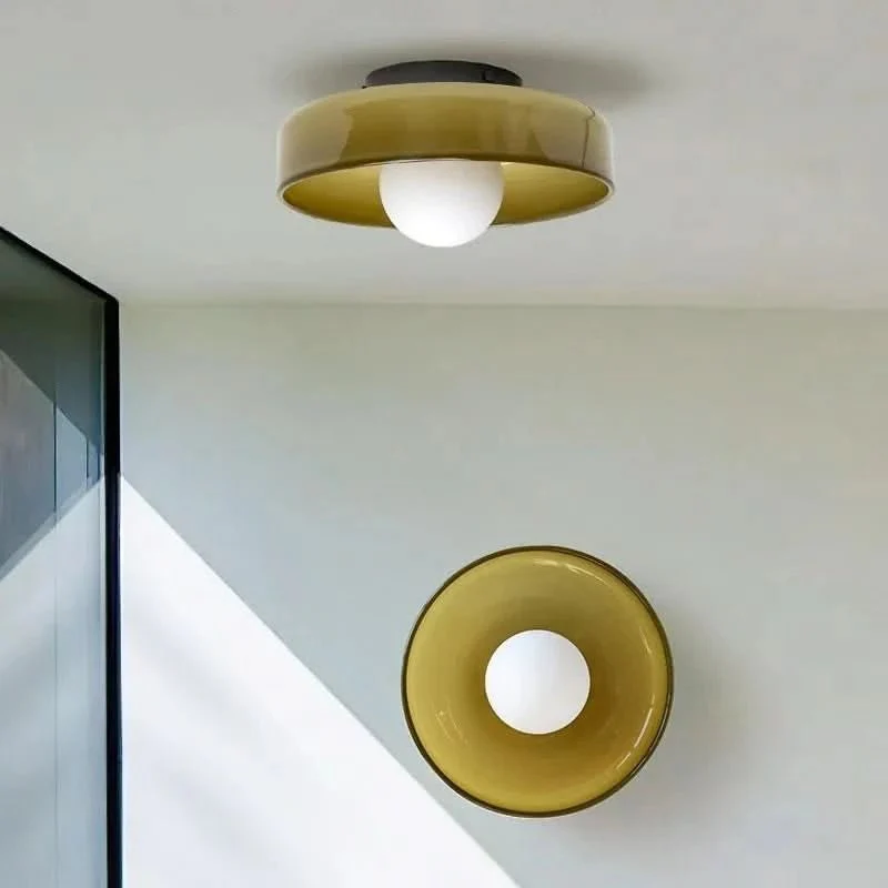 Glassglow ceiling lamp - Nordic design made of glass for stylish lighting - Image 4