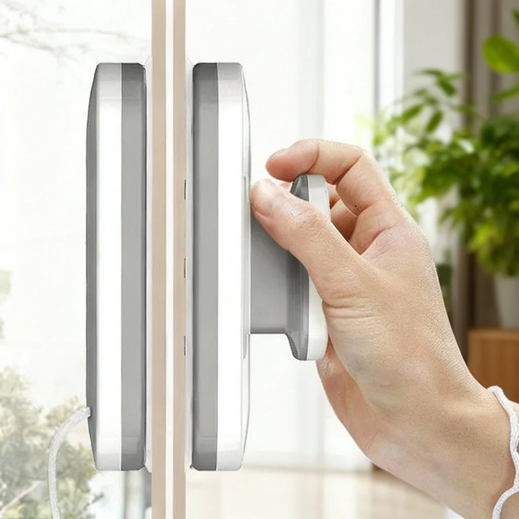 GLASSMAGIC – Double-sided magnetic window cleaner for indoor & outdoor cleaning - Image 4