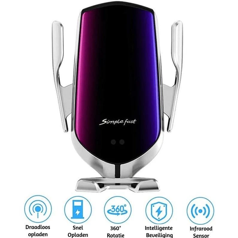 GLIDECLASP – Wireless car mount with automatic clamping and 360° rotation - Image 4