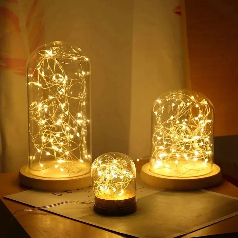 GLIMLIGHT – Warm white, battery-operated string lights for home and garden - Image 3