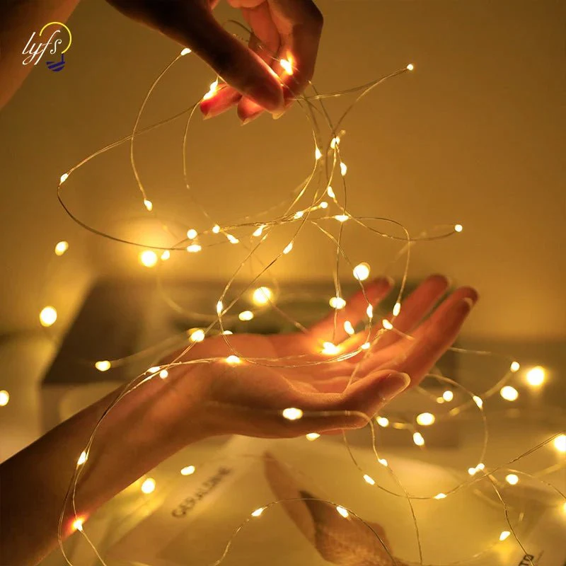 GLIMLIGHT – Warm white, battery-operated string lights for home and garden - Image 5