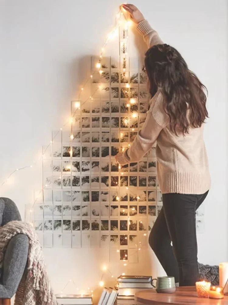 GLIMLIGHT – Warm white, battery-operated string lights for home and garden - Image 7