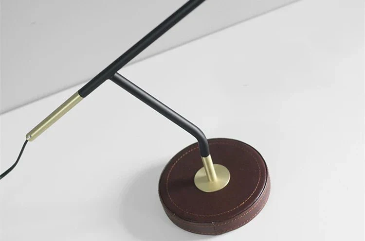 GLOVANCE – Modern Metal Table Lamp with E27 LED for Reading & Ambient Light - Image 4