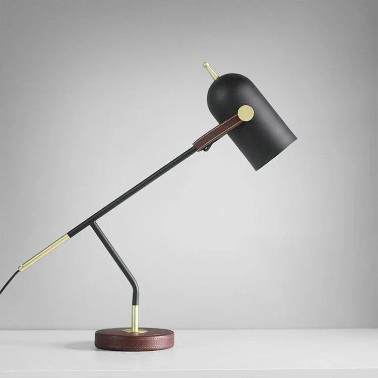 GLOVANCE – Modern Metal Table Lamp with E27 LED for Reading & Ambient Light - Image 8