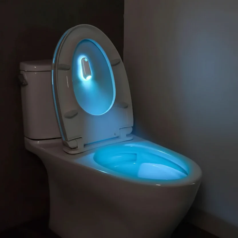 GlowBowl Motion – Motion Sensor Toilet Light with 7 RGB Colors