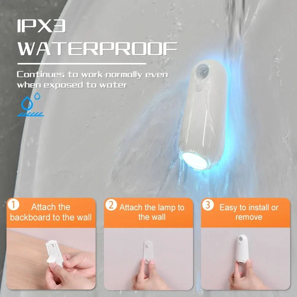 GlowBowl Motion – Motion Sensor Toilet Light with 7 RGB Colors - Image 4