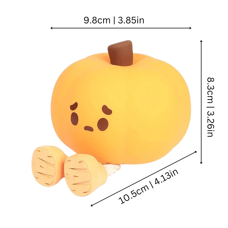 GlowBuddy Pumpkin Night Lamp – Magical LED Night Light for Children - Image 2