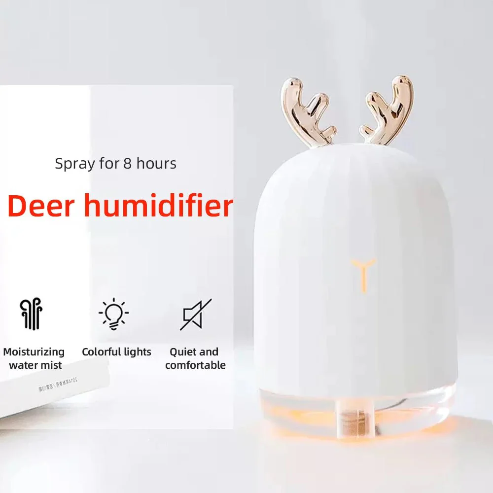 GLOWDEER – Mini Deer Air Humidifier, Ultra-Quiet with Color-Changing LEDs & Automatic Shut-Off - Image 6