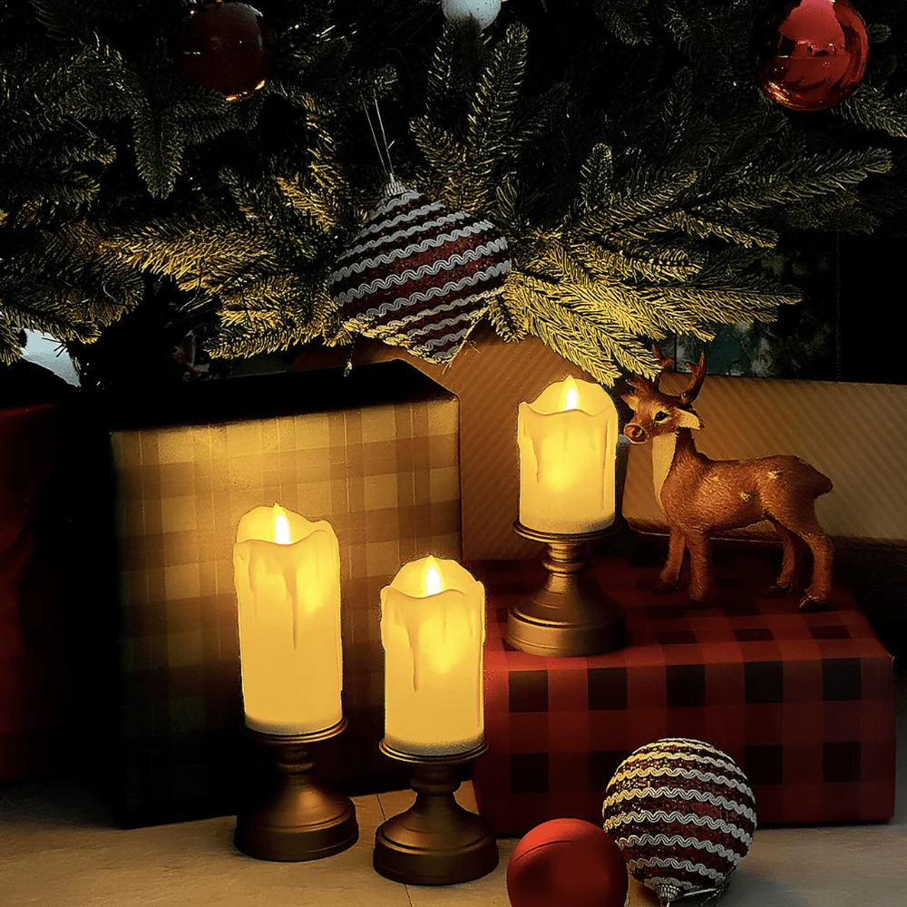 GlowFlicker LED Candles – Flameless Decorative Candles with Realistic Flicker Effect - Image 5