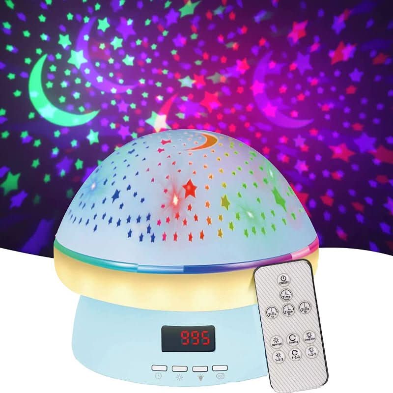 GlowLight - Magic star projector with 16 colours & timer function - Image 2
